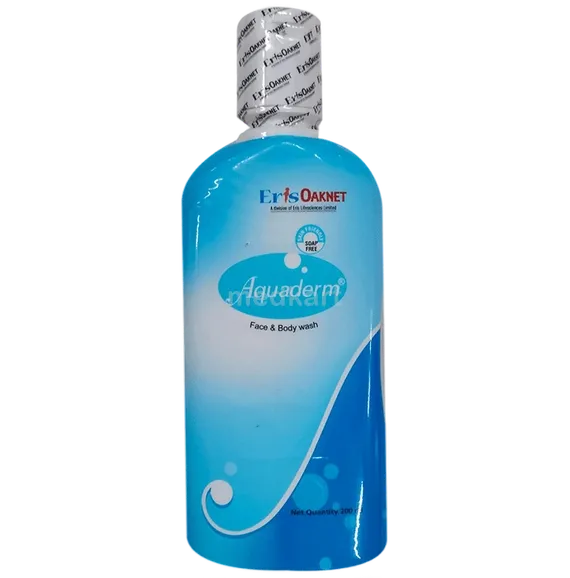 aquaderm body wash 200 ml